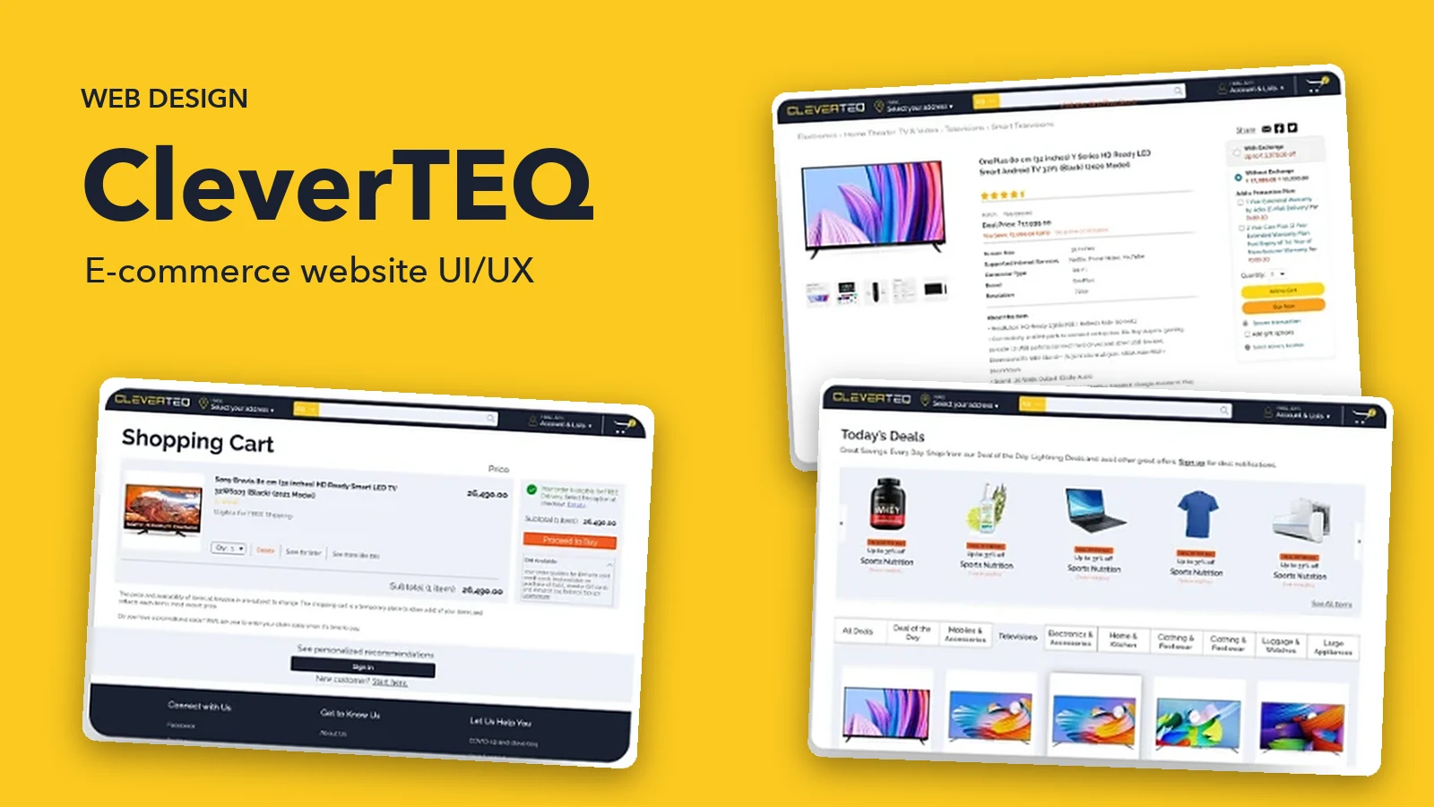 CleverTEQ ecommerce website case study